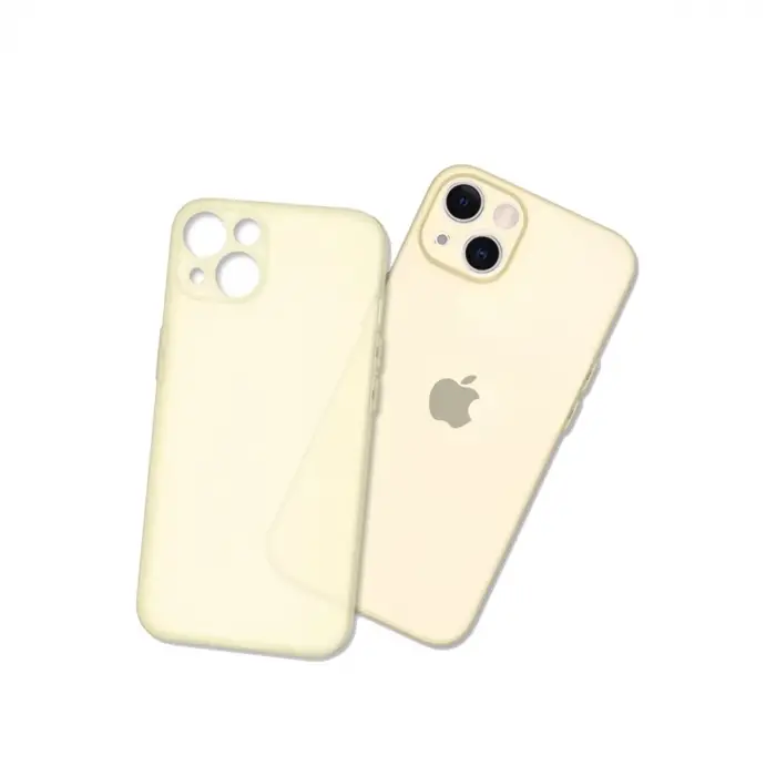 Newface Apple iPhone 14 Plus Kılıf Puma Silikon - Gold