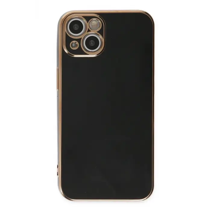 Newface Apple iPhone 14 Plus Kılıf Volet Silikon - Siyah