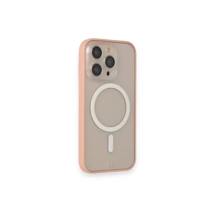 Newface Apple iPhone 14 Pro Kılıf Grand Magneticsafe Kapak - Pembe