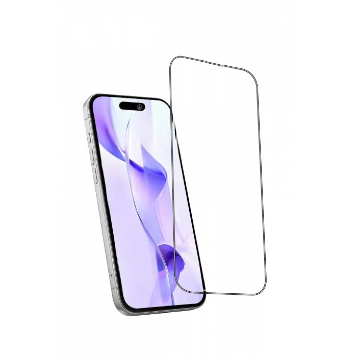 Newface Apple iPhone 14 Pro Max Bilvis 5in1 3D Magic Cam Ekran Koruyucu - Siyah