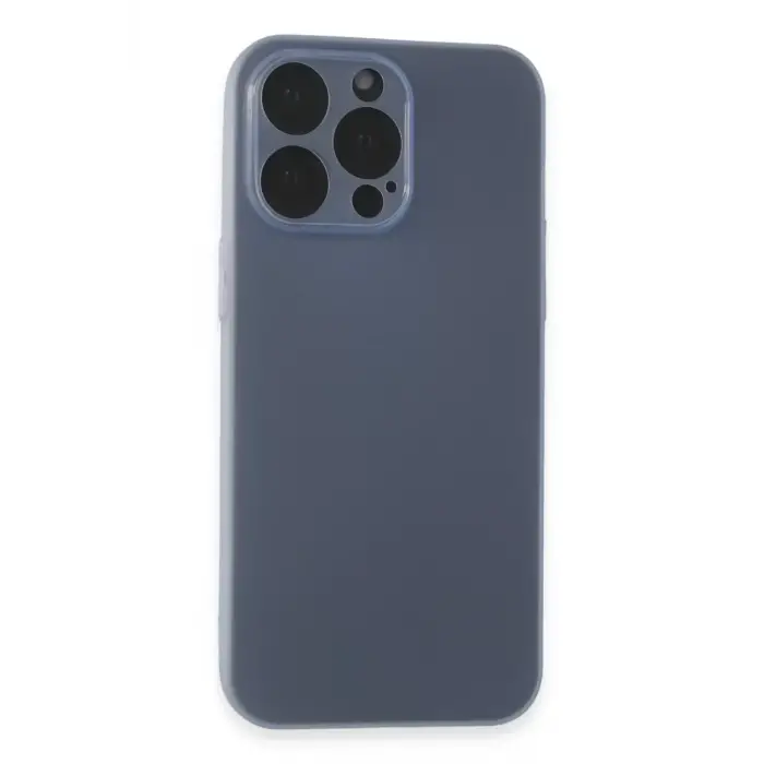 Newface Apple iPhone 15 Pro Kılıf Puma Silikon - Mavi