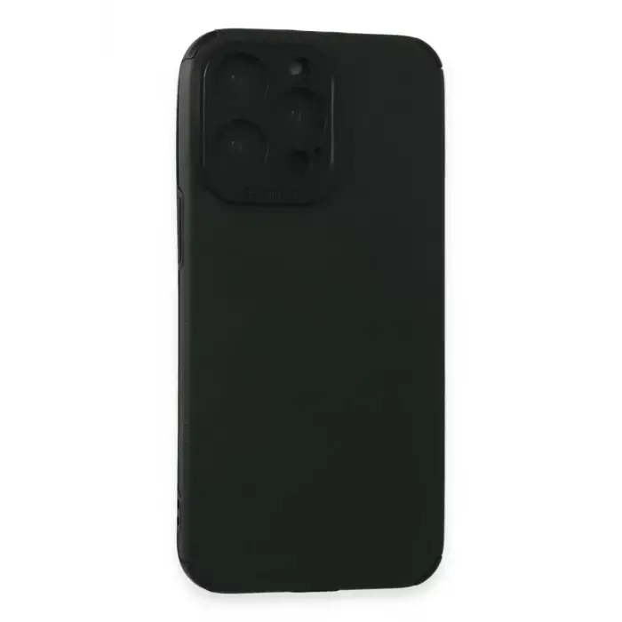 Newface Apple iPhone 15 Pro Max Kılıf Loop Deri Silikon - Yeşil