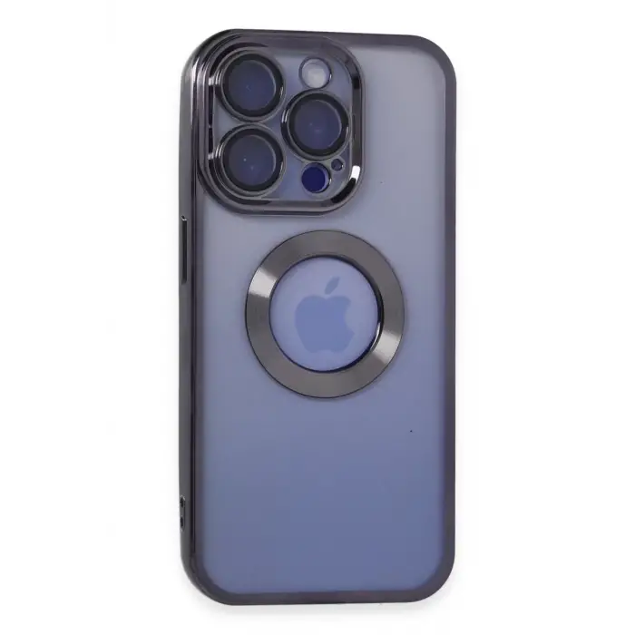 Newface Apple iPhone 15 Pro Max Kılıf Slot Silikon - Mor