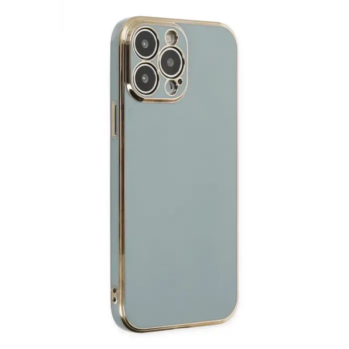 Newface Apple iPhone 15 Pro Max Kılıf Volet Silikon - Açık Yeşil
