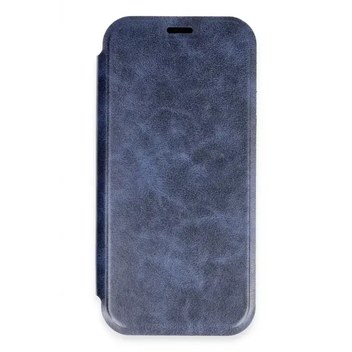 Newface Apple iPhone 16 Pro Max Kılıf Flip Cover - Lacivert