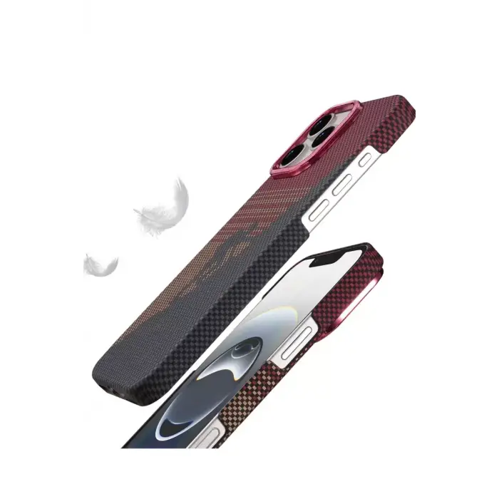 Newface Apple iPhone 16 Pro Vega Magsafe Kapak - Çöl Titanyum