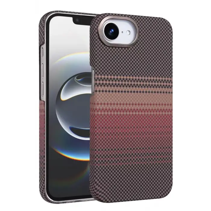 Newface Apple iPhone 16E Vega Magsafe Kapak - Çöl Titanyum