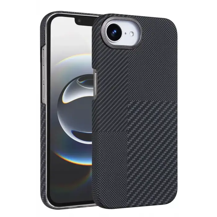 Newface Apple iPhone 16E Vega Magsafe Kapak - Siyah