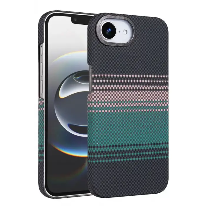 Newface Apple iPhone 16E Vega Magsafe Kapak - Yeşil