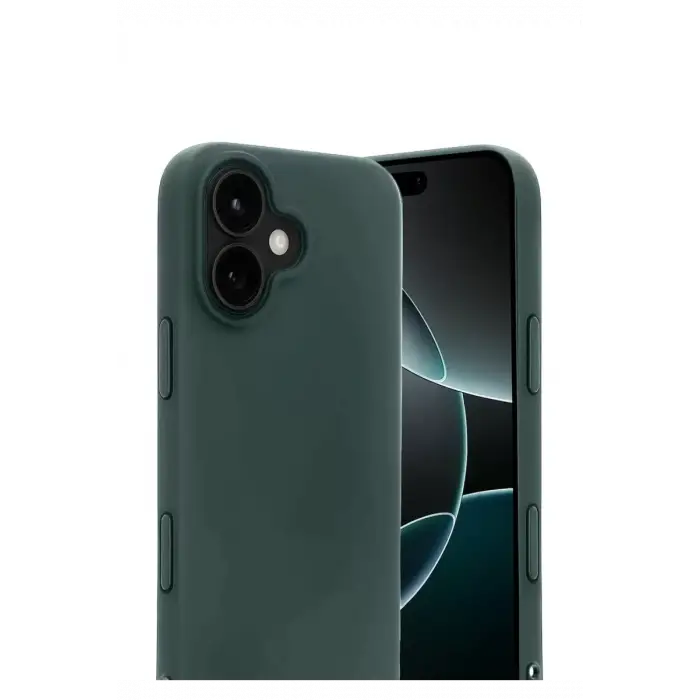 Newface Apple iPhone 17 First Silikon - Koyu Yeşil