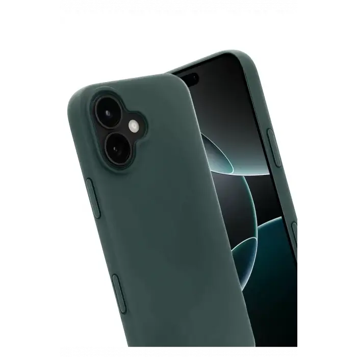 Newface Apple iPhone 17 First Silikon - Koyu Yeşil