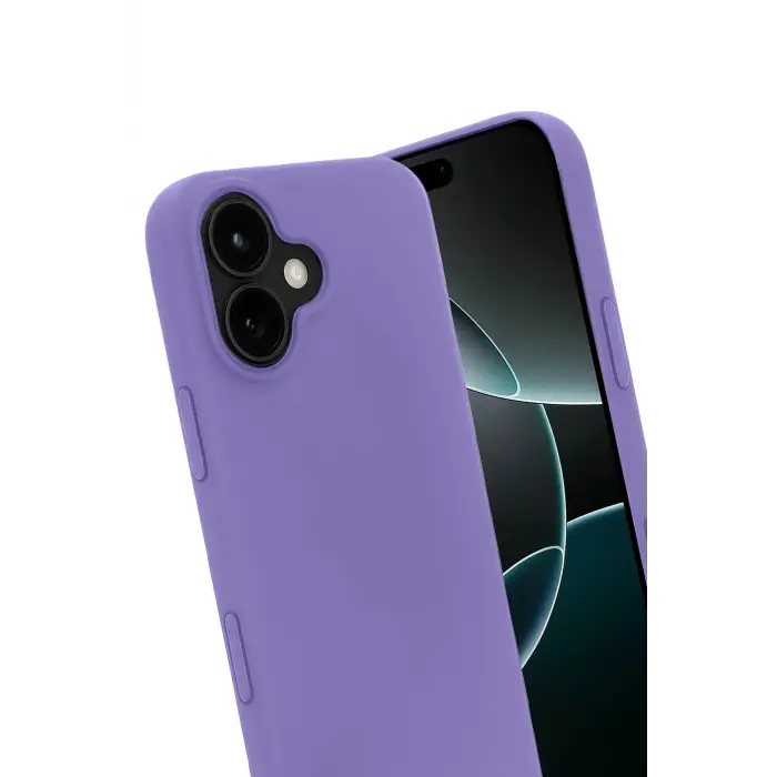 Newface Apple iPhone 17 First Silikon - Lila