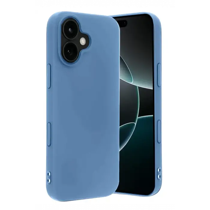 Newface Apple iPhone 17 First Silikon - Mavi