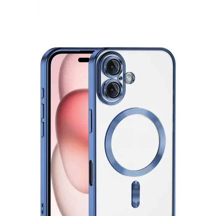 Newface Apple iPhone 17 Kross Magneticsafe Kapak - Sierra Blue