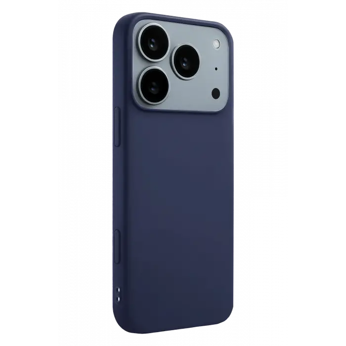 Newface Apple iPhone 17 Pro Max First Silikon - Lacivert