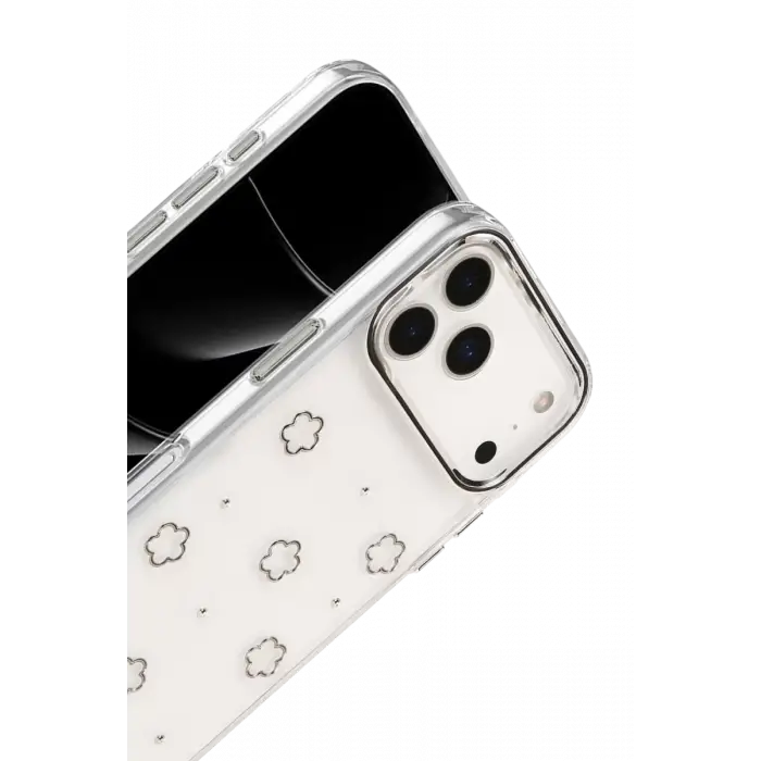 Newface Apple iPhone 17 Pro Max Fiyonk Desenli Kapak - Desen 2