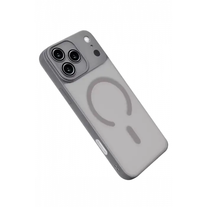 Newface Apple iPhone 17 Pro Max Jota Lensli Magsafe Kapak - Titan Gri