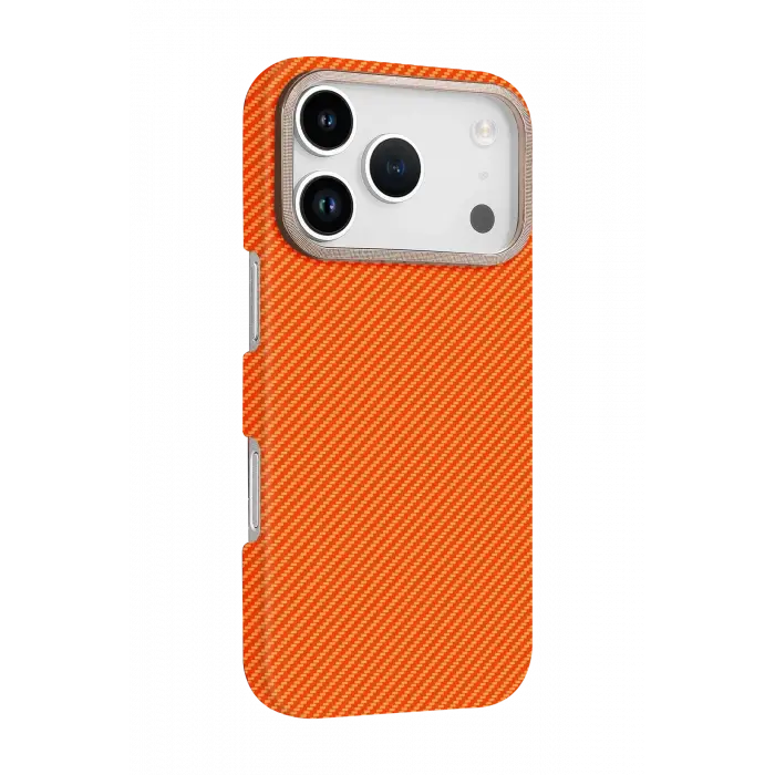 Newface Apple iPhone 17 Pro Max Vega Magsafe Kapak - Turuncu