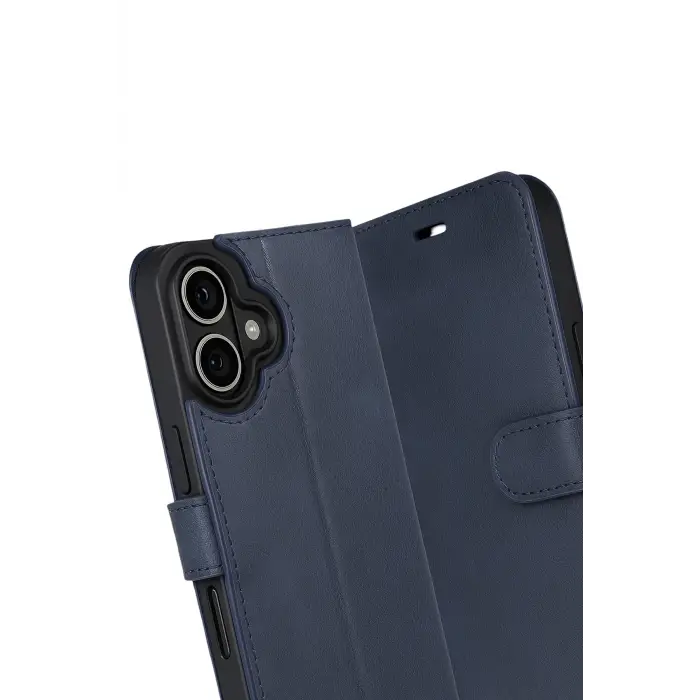 Newface Apple iPhone 17 Trend S Plus Kapaklı Kılıf - Lacivert