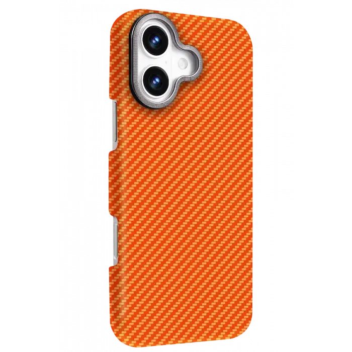 Newface Apple iPhone 17 Vega Magsafe Kapak - Turuncu