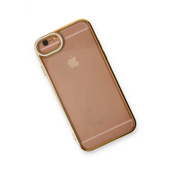 Newface Apple iPhone 6 Kılıf Liva Lens Silikon - Beyaz