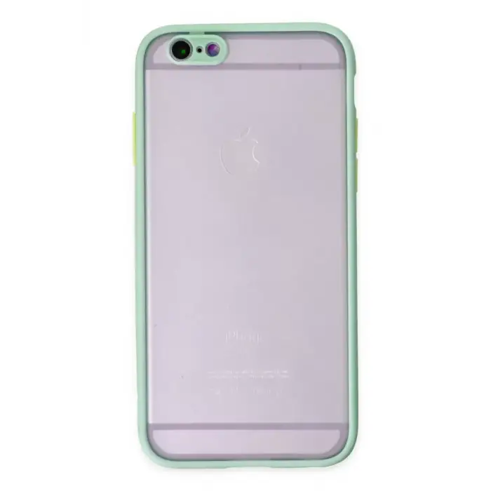 Newface Apple iPhone 6 Kılıf Montreal Silikon Kapak - Turkuaz