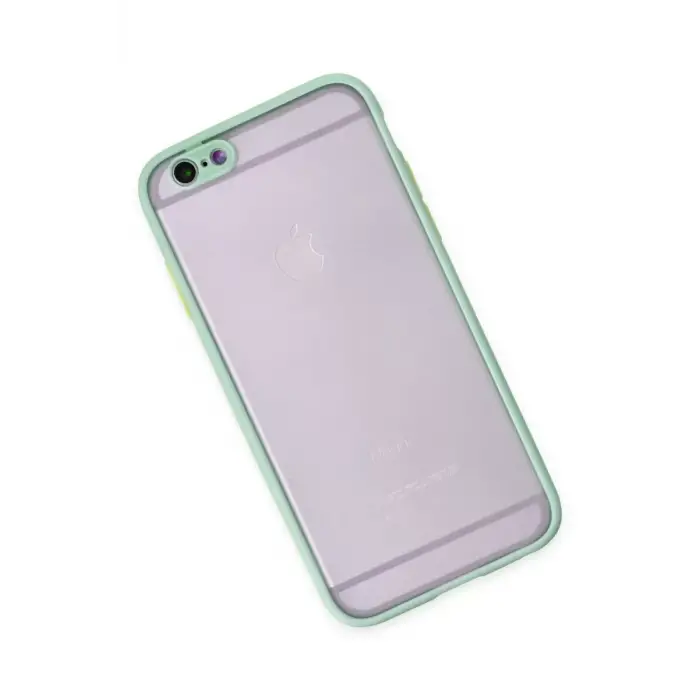 Newface Apple iPhone 6 Kılıf Montreal Silikon Kapak - Turkuaz