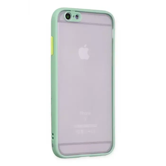 Newface Apple iPhone 6 Kılıf Montreal Silikon Kapak - Turkuaz