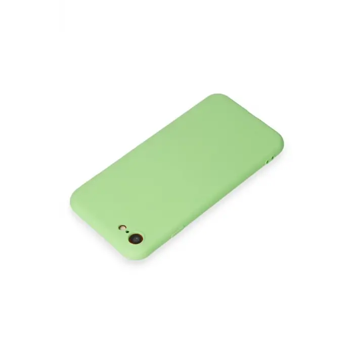 Newface Apple iPhone 7 Kılıf First Silikon - Açık Yeşil