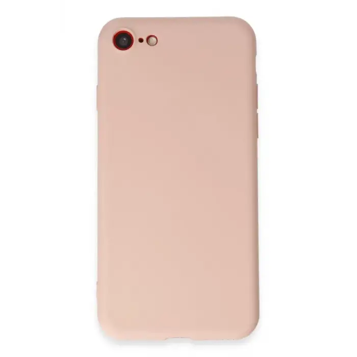 Newface Apple iPhone 7 Kılıf First Silikon - Pudra