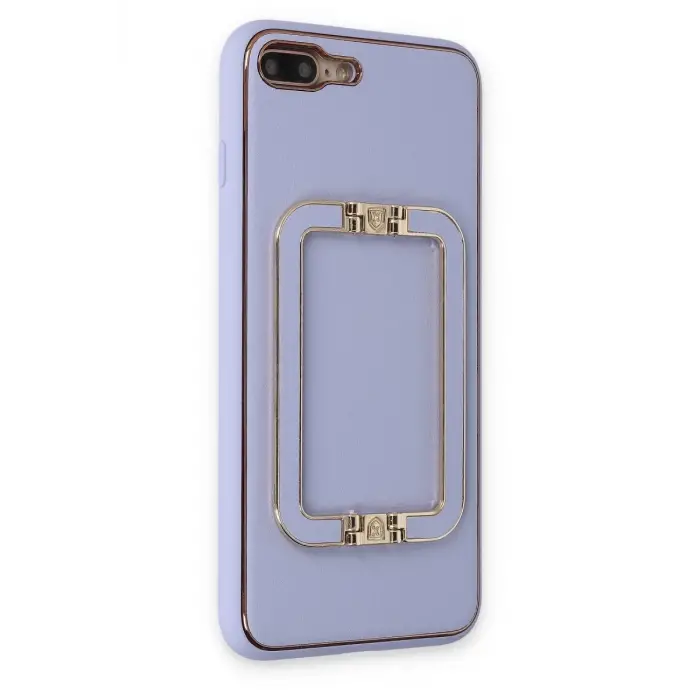 Newface Apple iPhone 7 Plus Kılıf Coco Elit Kapak - Lila
