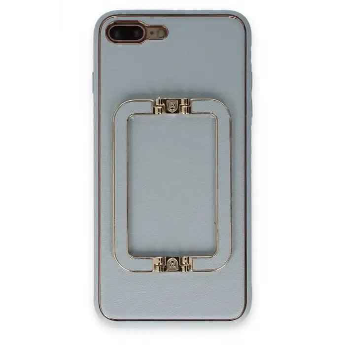 Newface Apple iPhone 7 Plus Kılıf Coco Elit Kapak - Turkuaz