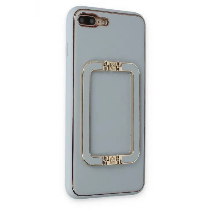 Newface Apple iPhone 7 Plus Kılıf Coco Elit Kapak - Turkuaz