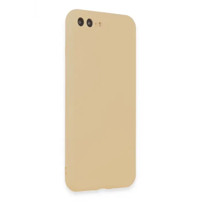 Newface Apple iPhone 7 Plus Kılıf First Silikon - Gold