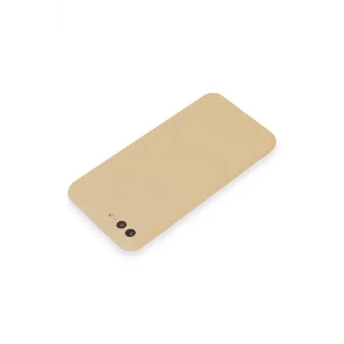 Newface Apple iPhone 7 Plus Kılıf First Silikon - Gold