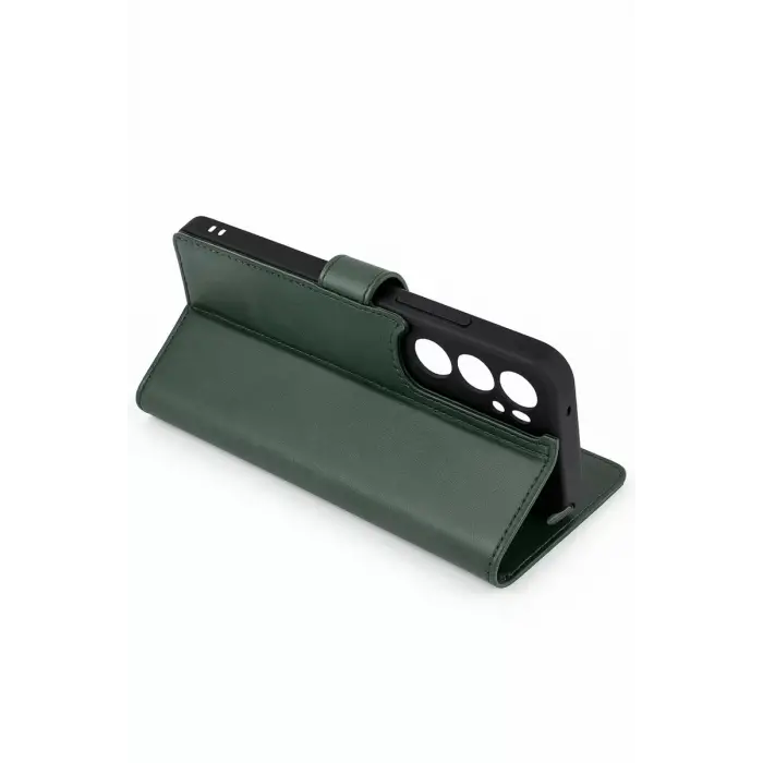 Newface Apple iPhone 7 Trend S Plus Kapaklı Kılıf - Yeşil