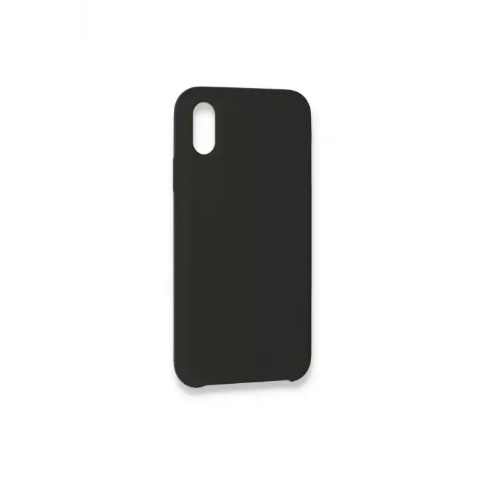 Newface Apple iPhone XS Max Kılıf Lansman Legant Silikon - Siyah