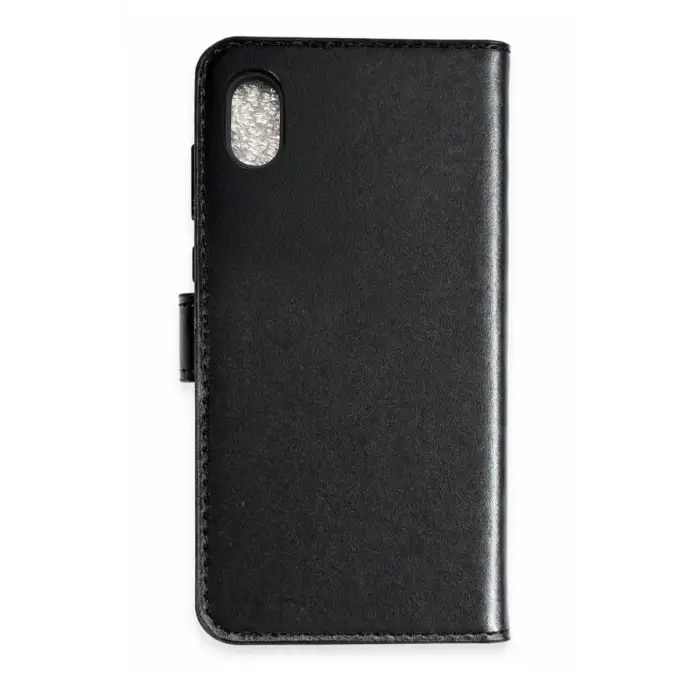 Newface Apple iPhone XS Max Trend S Plus Kapaklı Kılıf - Siyah