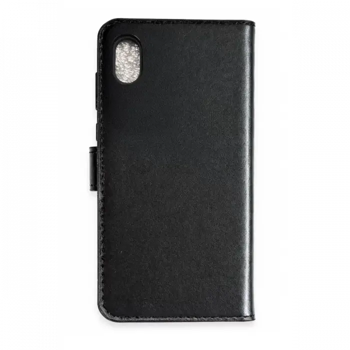 Newface Apple iPhone XS Max Trend S Plus Kapaklı Kılıf - Siyah