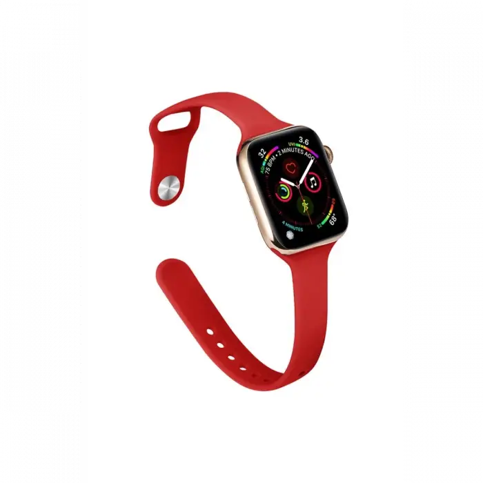 Newface Apple Watch 38mm Klasik Kordon - Kırmızı