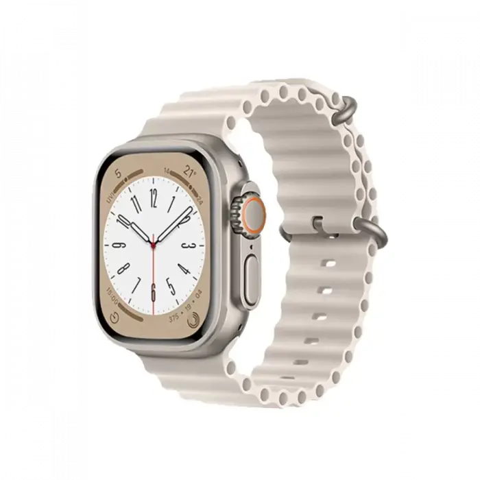 Newface Apple Watch 42mm Ocean Kordon - Krem