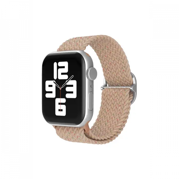 Newface Apple Watch 42mm Star Kordon - Benekli Pudra