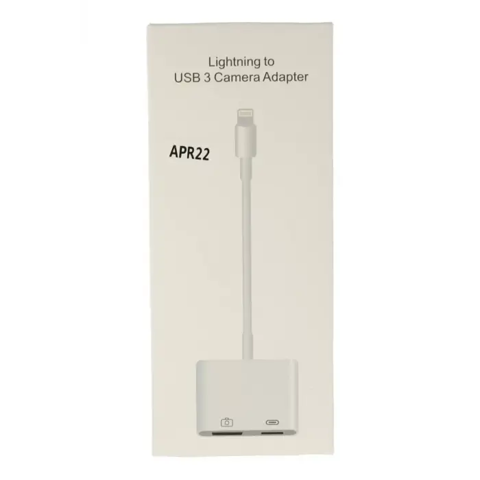 Newface APR22 Iphone Otg 2in1 - Beyaz