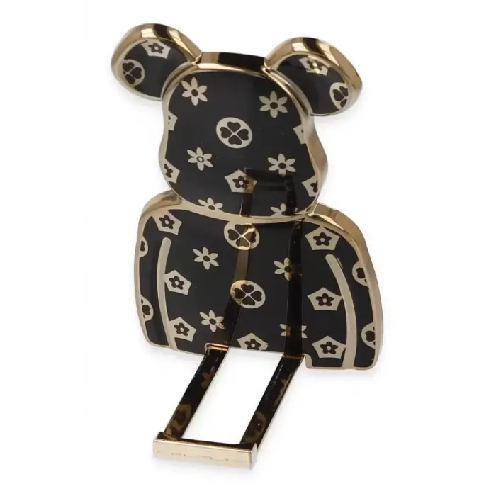 Newface Astro Stand Ayıcık Desenli - Siyah