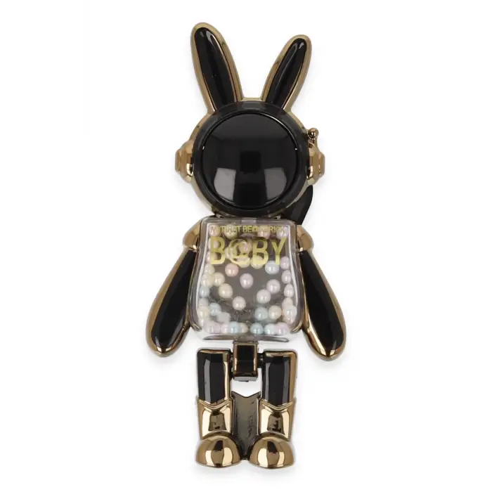 Newface Astro Stand Tavşan Astronot - Siyah