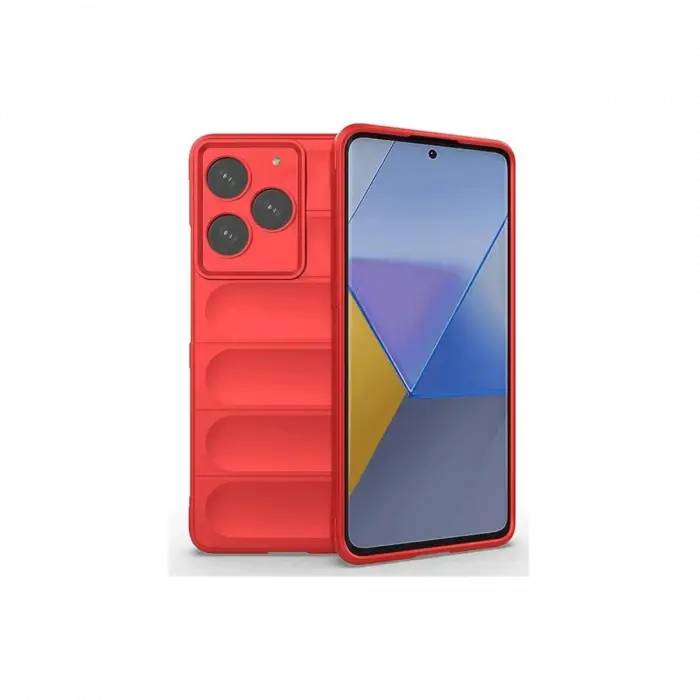 Newface General Mobile Era 50 Kılıf Optimum Silikon - Kırmızı