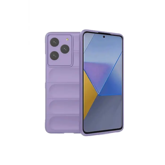 Newface General Mobile Era 50 Kılıf Optimum Silikon - Lila