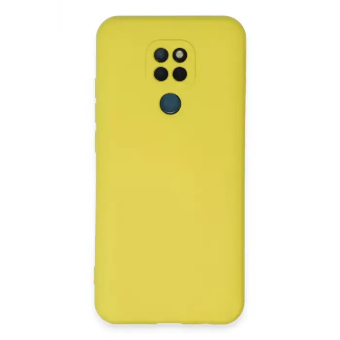 Newface General Mobile GM 20 Kılıf Nano içi Kadife Silikon - Sarı