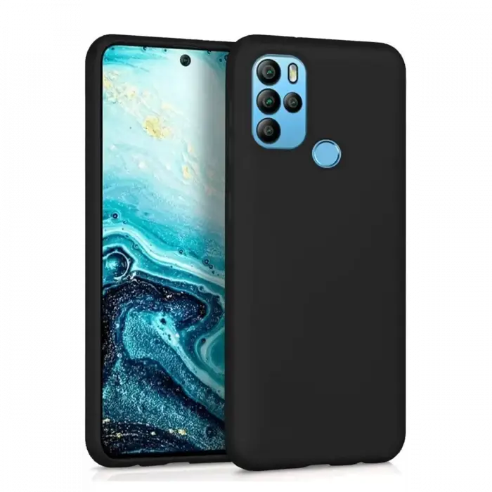 Newface General Mobile GM 21 Plus Kılıf First Silikon - Siyah