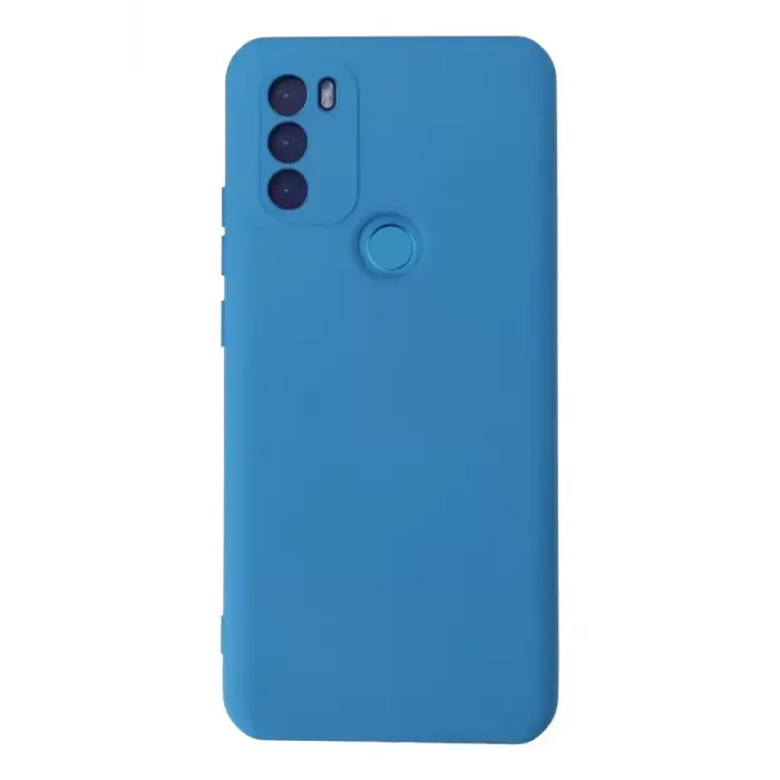 Newface General Mobile GM 21 Plus Kılıf Nano içi Kadife Silikon - Mavi